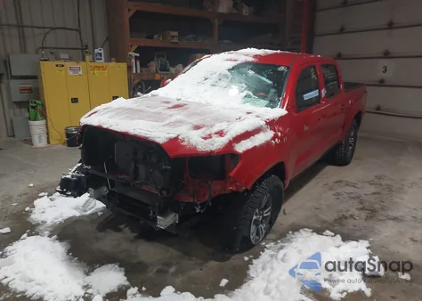 2021 Toyota Tacoma Sr V6 из США, поврежденный, VIN 3TMCZ5AN9MM371672